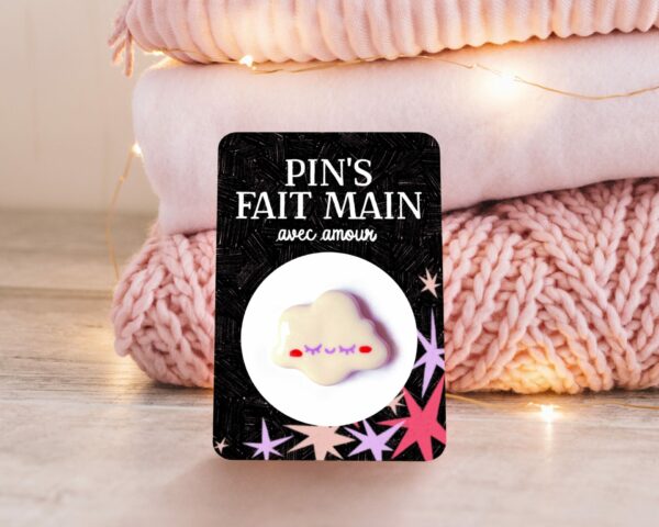 Pin's  fait main ✶ Nuage