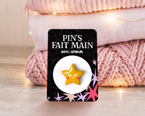 Pin's fait main ✶ Étoile