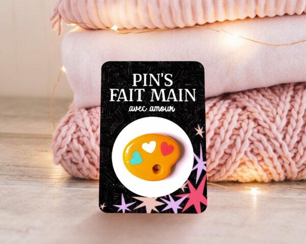 Pin's fait main ✶ Palette