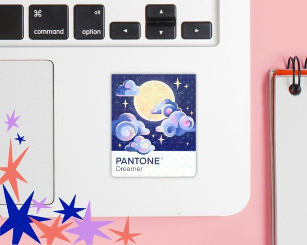 Stickers holographique ✶ PANTONE Dreamer